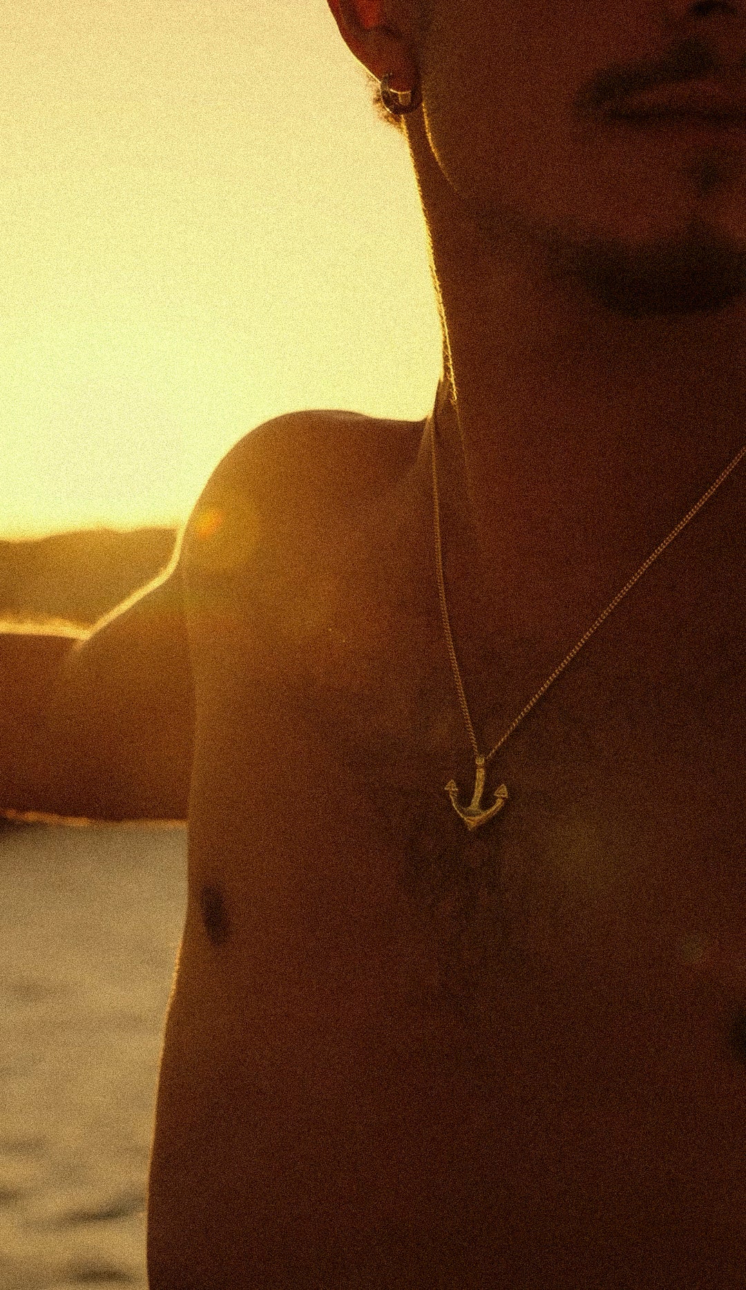 Raw anchor- silver
