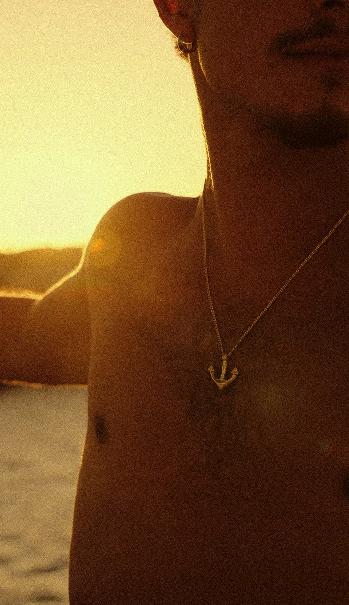 Raw anchor- silver