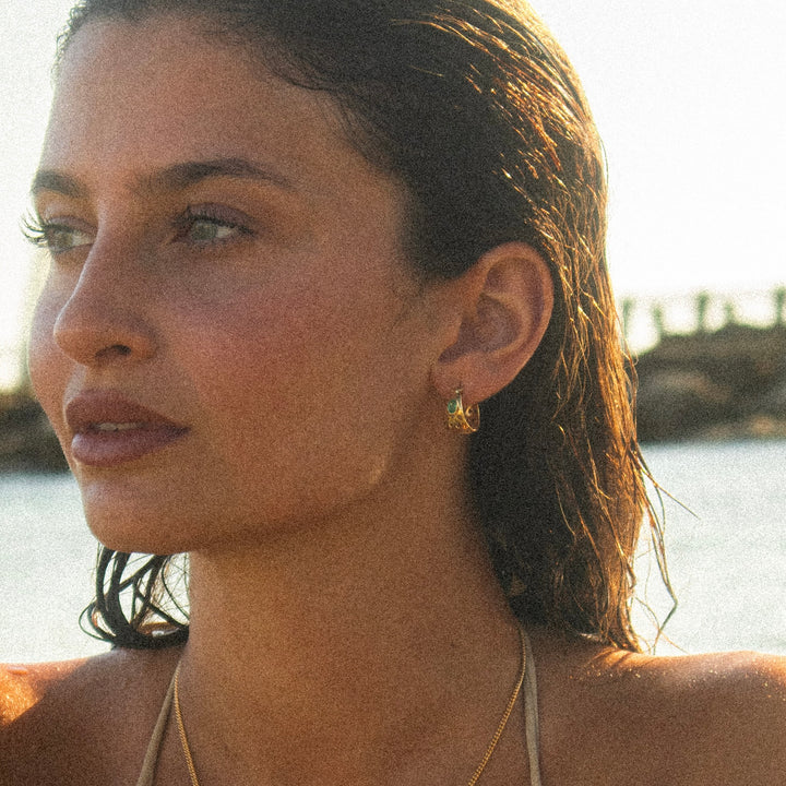 Sun pirate earrings