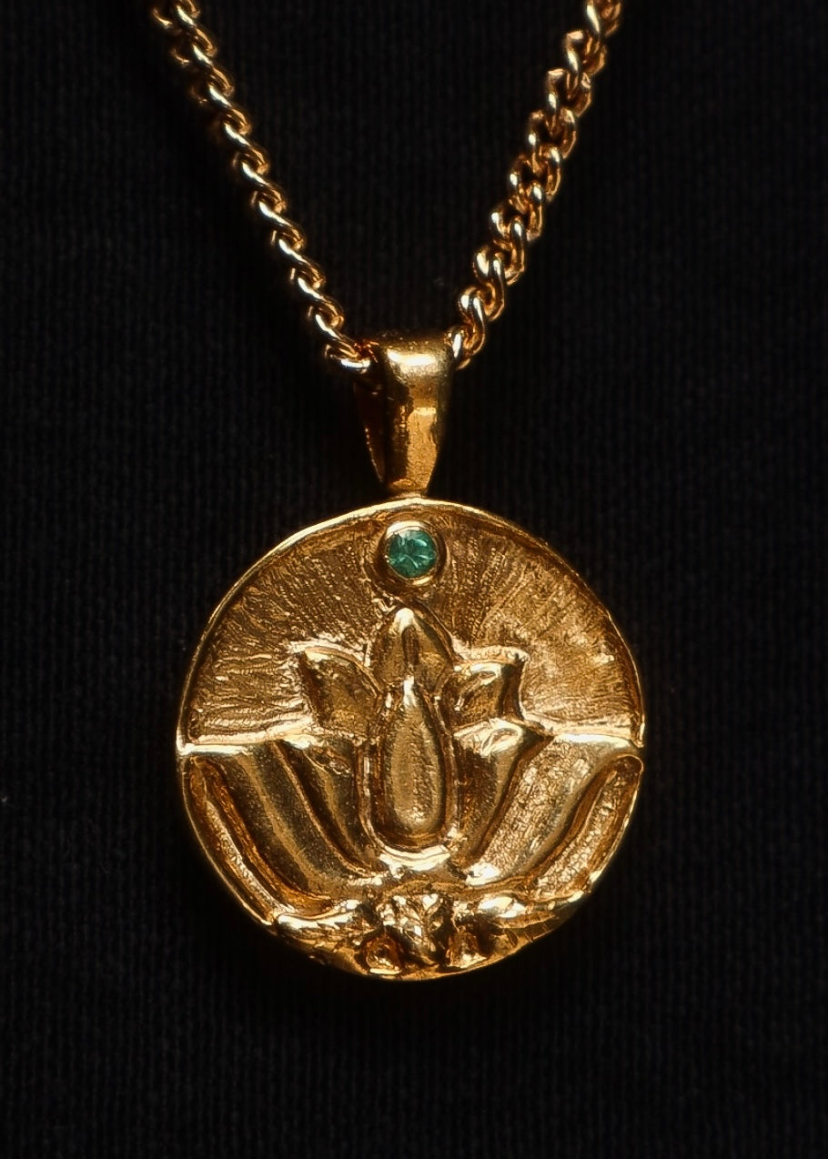 Lotus flower - gold