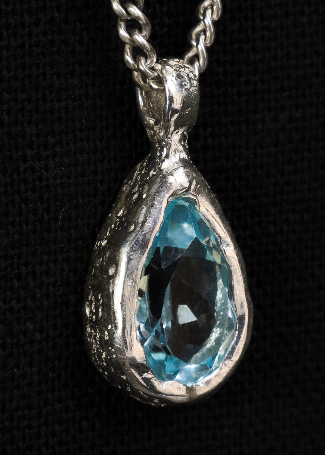 Blue topaz - Silver
