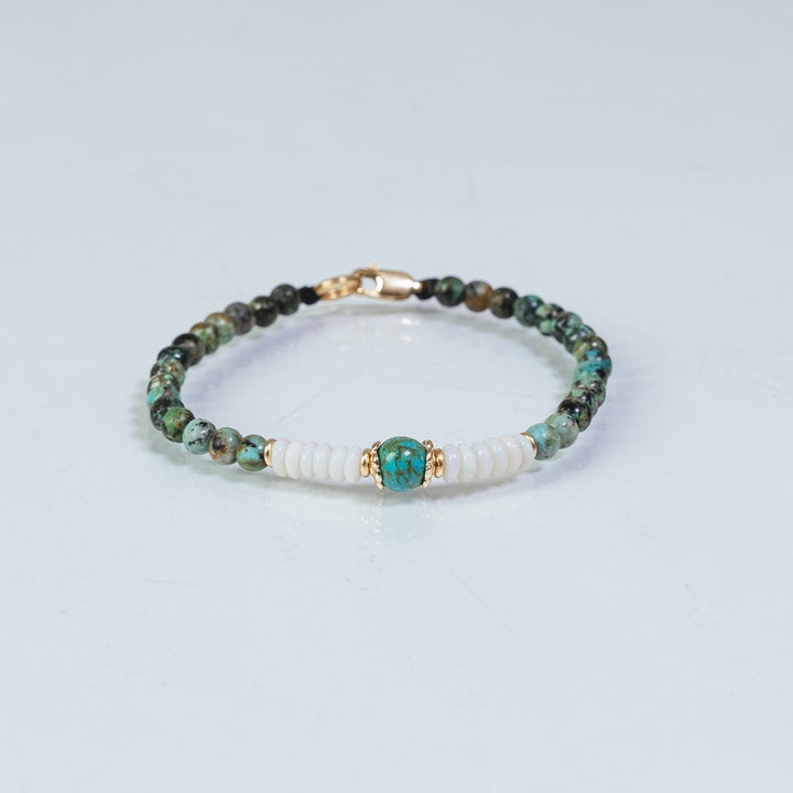 Turquoise & Australian Opal bracelet