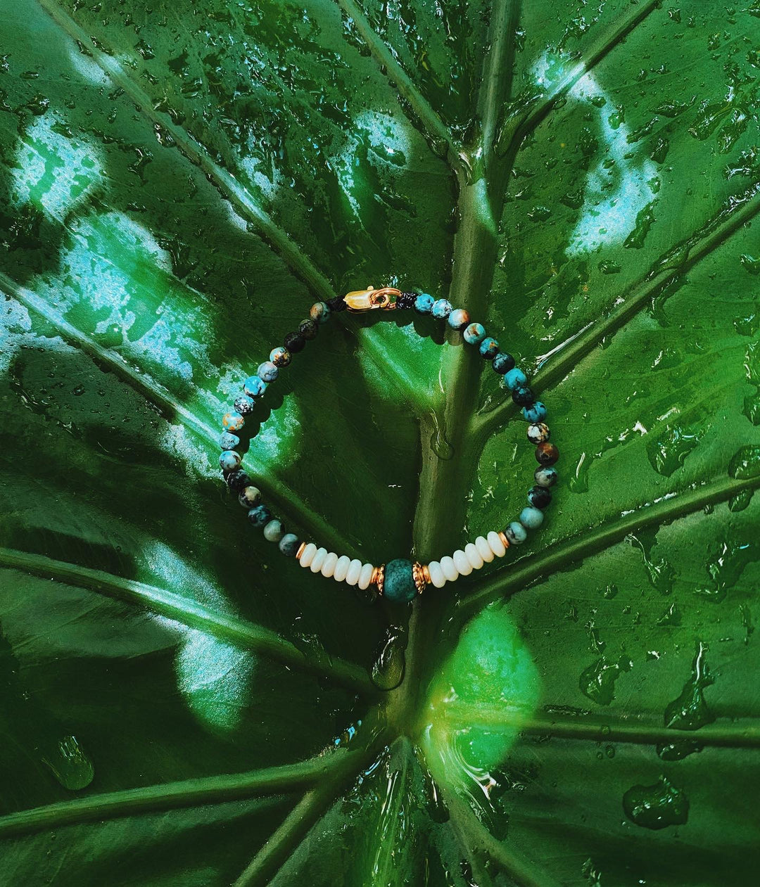 Turquoise & Australian Opal bracelet