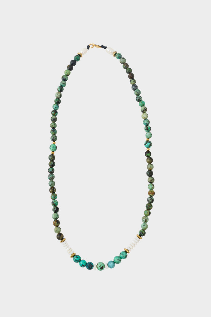 Turquoise & Australian Opal necklace